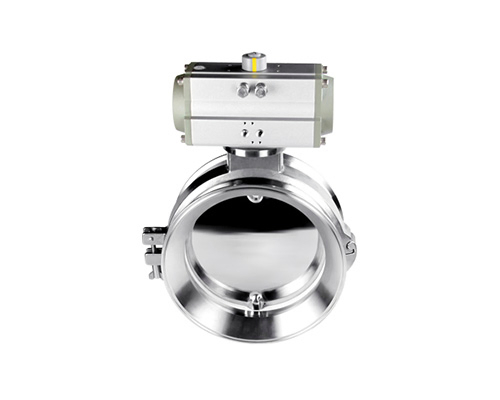 Van bướm khí dọc ngang 1-10 Inch Wafer Type