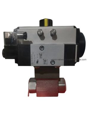 Pneumatic Ball Valve with ANSI CLASS 150-900 Pressure Rating, 1 inch-12 inch Size Range, and ISO9001 Certified Quality