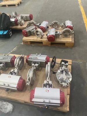 High Performance Butterfly Valve with 12 Months Warranty 2inch-24 inch ISO 5211 Mounting Pad