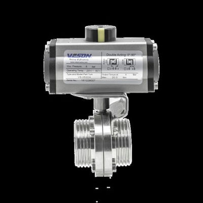 Pneumatic Actuator with Travel Adjustment ±5º Position Indicator and High Performance Springs for Valve Control
