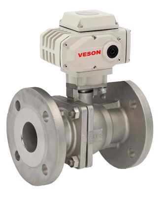 ANSI CLASS 150-900 316 Thép không gỉ Full Port Pneumatic Flanged Ball Valve với ISO5211 Mounting