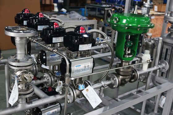 Bộ van gắn khung với mô-men xoắn bộ truyền động 830 71753Nm và vật liệu thân thép carbon, thép chrome-moly, thép không gỉ cho bộ góp van giảm áp