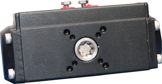 PTFE phủ sợi anodized nhôm cứng Pneumatic Actuator với tiêu chuẩn ISO5211 & DIN3337 cho hoạt động van
