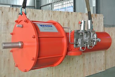 Máy điều khiển khí nén của van đường ống có hiệu quả cao Scotch Yoke Máy điều khiển khí nén hệ thống van tích hợp