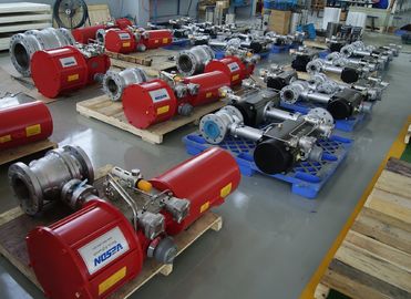 Máy điều khiển khí nén của van đường ống có hiệu quả cao Scotch Yoke Máy điều khiển khí nén hệ thống van tích hợp