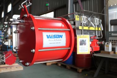 Máy điều khiển khí nén của van đường ống có hiệu quả cao Scotch Yoke Máy điều khiển khí nén hệ thống van tích hợp