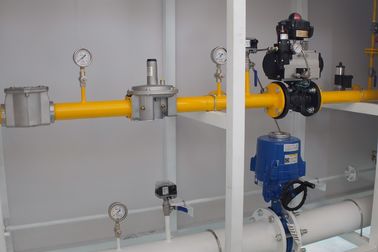 Động cơ khí áp của van đường ống sắt đúc Pneumatic On Off Valve / Two Way Pneumatic Valve Heavy Duty Type