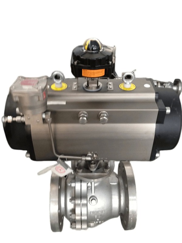 Pneumatic Actuator with ISO5211 Standard and PN1.0-32.0MPa Pressure Range for 1 inch-12 inch Automated Ball Valve