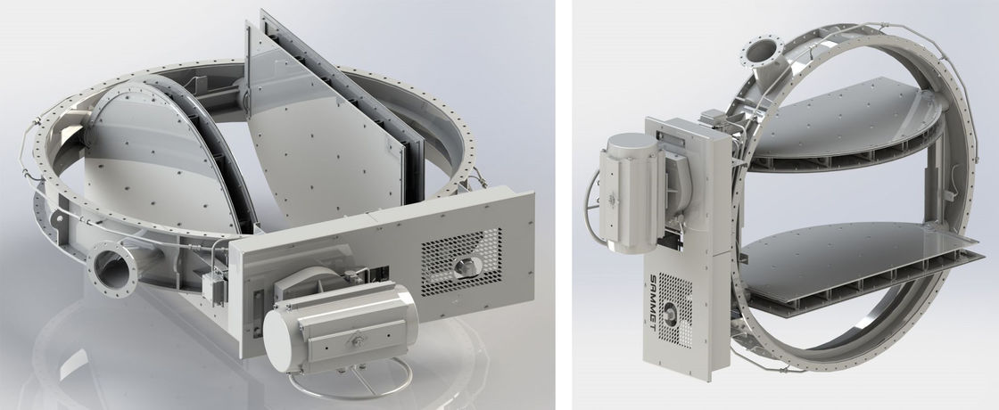 Quarter Turn Actuator 3 Position Pneumatic Actuator NAMUR Kiểu gắn tiêu chuẩn lý tưởng cho các ứng dụng điều khiển van chính xác