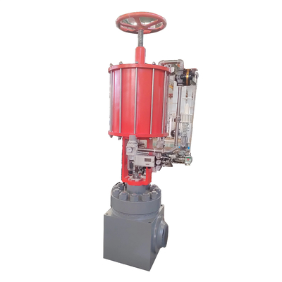 Van điều khiển quả cầu Bật / tắt bằng khí nén Van cầu với bộ truyền động khí nén điện