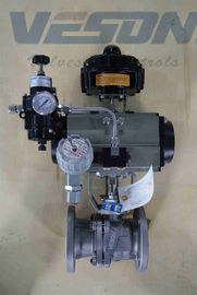 Van giảm chấn bằng khí nén Actuated khẩn cấp Van bi KITZ Oil Media