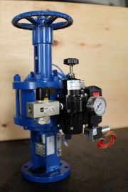 Thiết bị truyền động van cổng khí nén tốc độ cao Thiết kế đơn / đôi diễn xuất