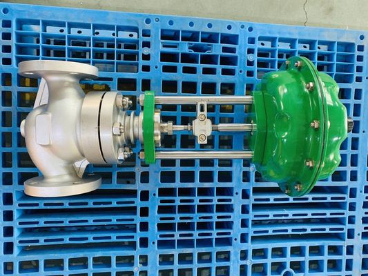 Van điều khiển thiết bị truyền động khí nén WCB Van bi màng khí nén