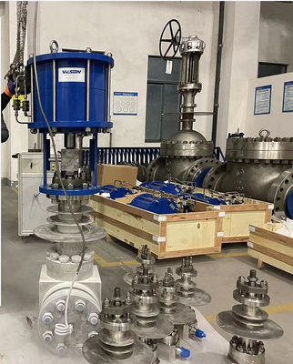 Máy phun bóng lạnh với máy phun khí thẳng dẫn đơn 200KN